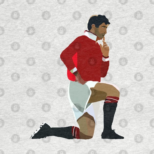 Eric Cantona The King by Webbed Toe Design's